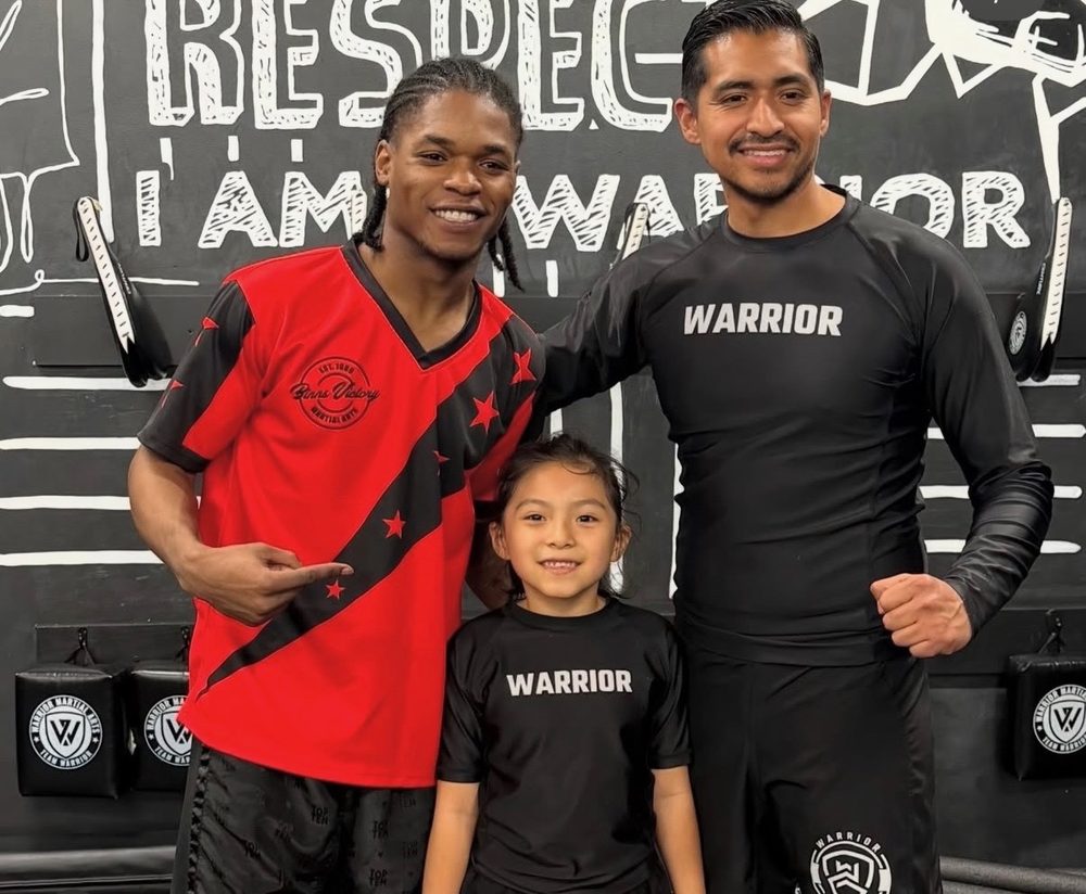 Karate Cubs students with their instructors