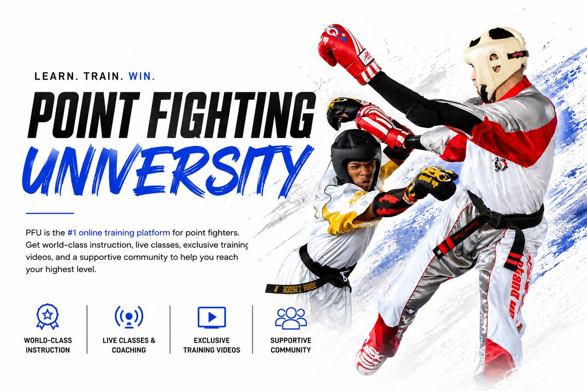 Point Fighter University promotional graphic